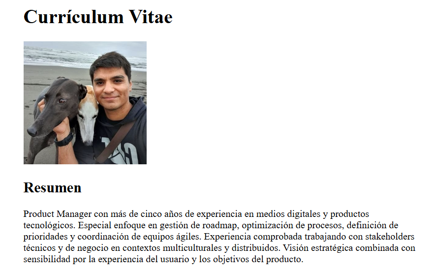 Captura Mi CV